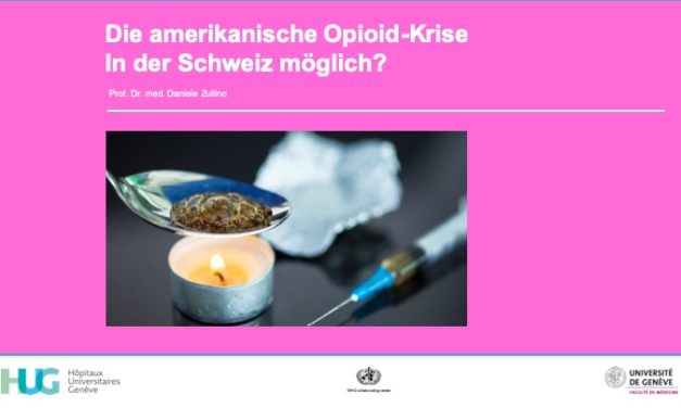 Die amerikanische Opioid-Krise / In der Schweiz möglich?