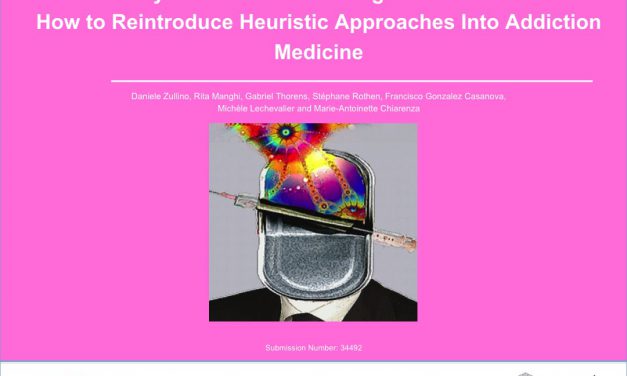 The Healthy Clash Between Caregivers and Artists – Or How to Reintroduce Heuristic Approaches Into Addiction Medicine