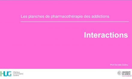 Interactions pharmacocinétiques vs pharmacodynamiques