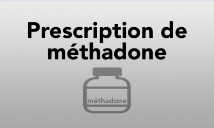 Prescription de méthadone